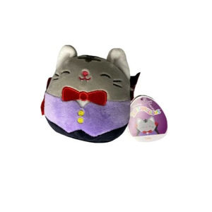 Squishmallow 4.5” Tally The Vampire Cat  Halloween Exclusive Kelltoy NWT‎